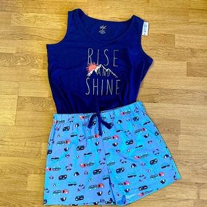NEW Soft Sensations CAMPER Pajamas Size Medium